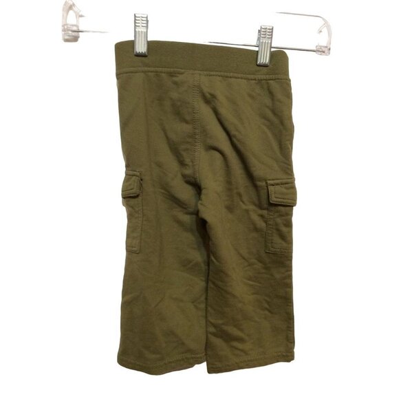 Max And Muni Boy Knit Pants 4 Pockets Size 24 Months Olive Green Cotton sku9 - Picture 2 of 5